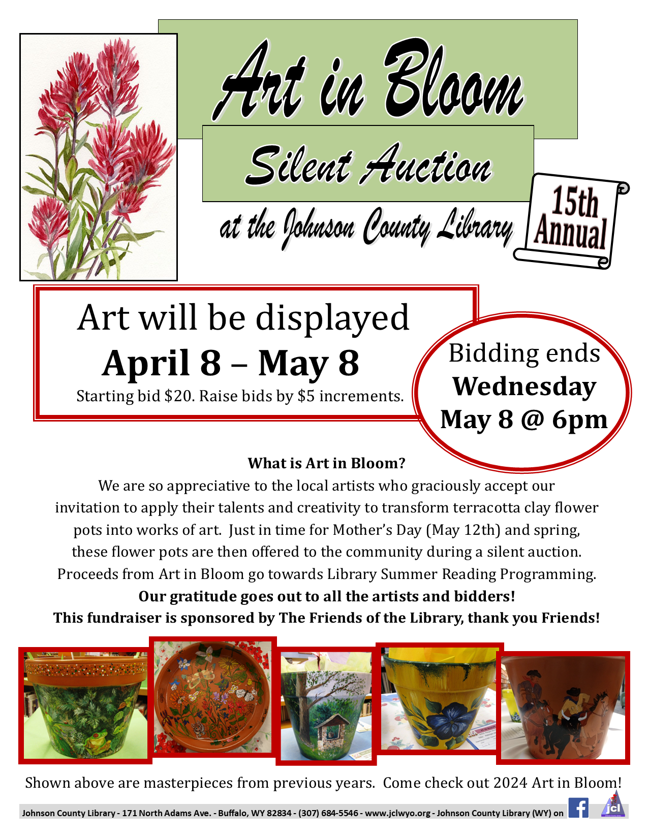 Art in Bloom Silent Auction